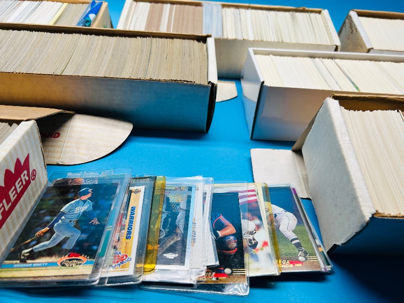 Photo 1 of 195662… final sale no returns/refunds-thousands of mixed sports cards