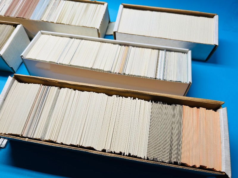 Photo 1 of 195662… final sale no returns/refunds-thousands of mixed sports cards