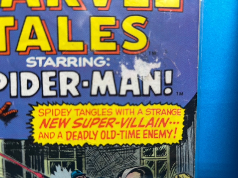 Photo 1 of 195681…damaged vintage Spider-Man comics with rips, bends, etc.