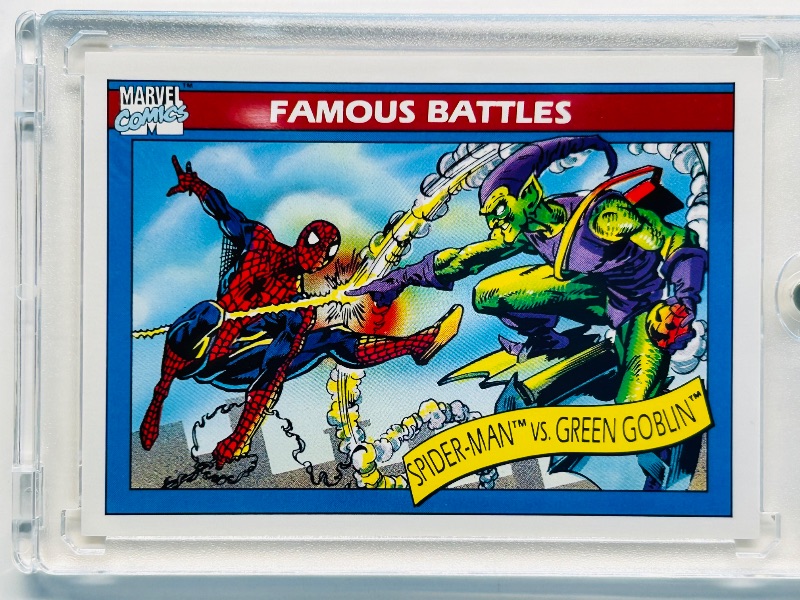 Photo 1 of 195706…vintage Marvel card 111 in hard plastic case