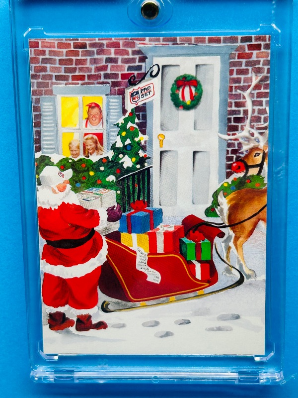 Photo 1 of 195730…Happy Holidays Pro Set card in hard plastic case