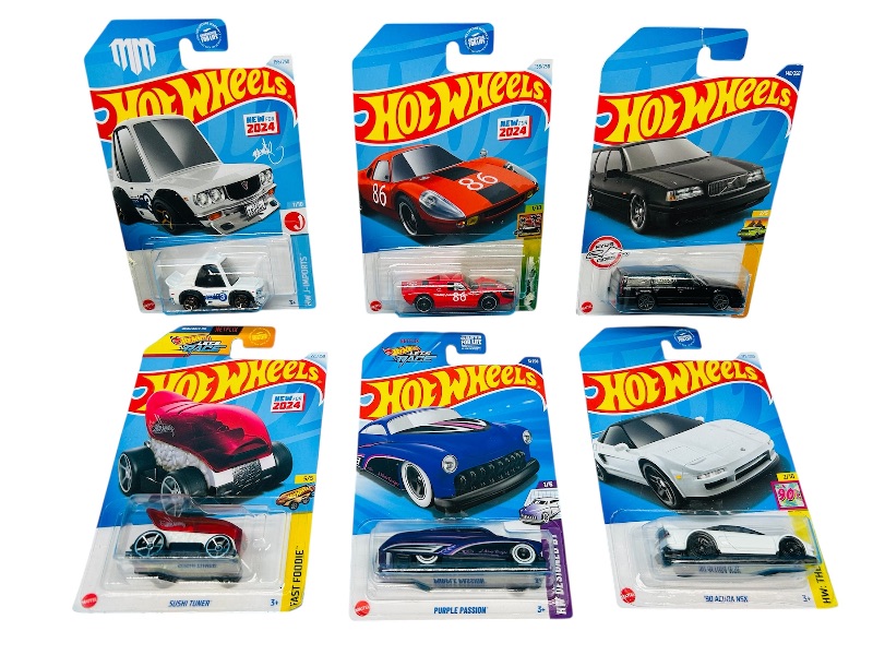 Photo 1 of 195741… 6 hot wheels die cast cars