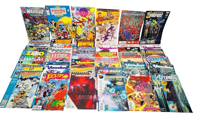 Photo 1 of 195750… final sale no return/refund- 40 misc. unsleeved comics