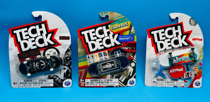 Photo 1 of 195753…3 Tech Deck fingerboards 