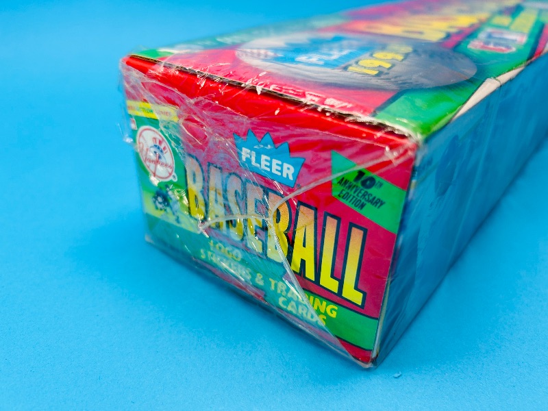 Photo 1 of 195755…final sale- SEALED 1990 Fleer baseball card set 10th anniversary edition NO Return/Refund 