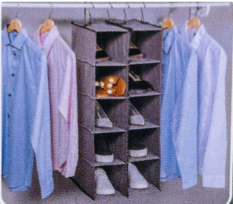 Photo 1 of 195763… everbuilt 10 pocket hanging fabric  shoe organizer 