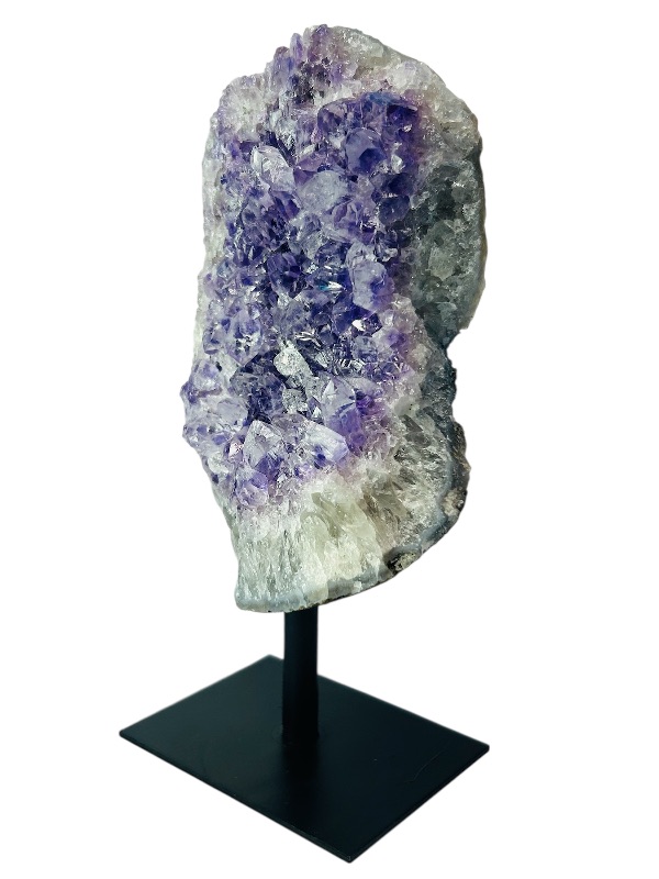 Photo 1 of 195782…7” amethyst rock on display stand-height includes stand