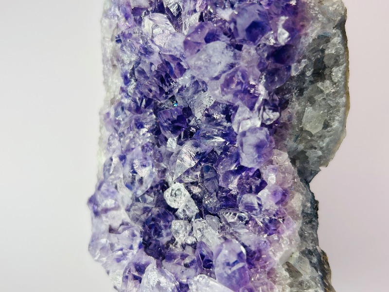 Photo 1 of 195782…7” amethyst rock on display stand-height includes stand