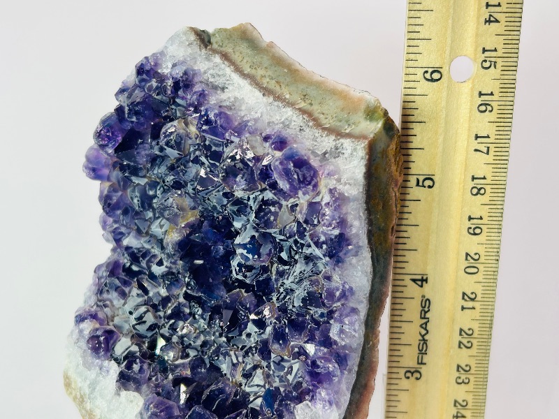 Photo 1 of 195784…6.5” amethyst rock on display stand-height includes stand