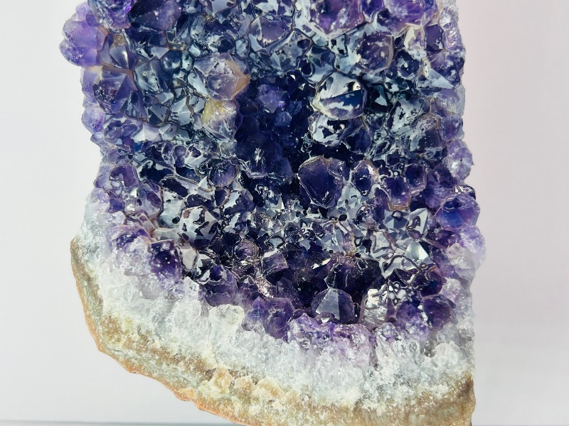 Photo 1 of 195784…6.5” amethyst rock on display stand-height includes stand