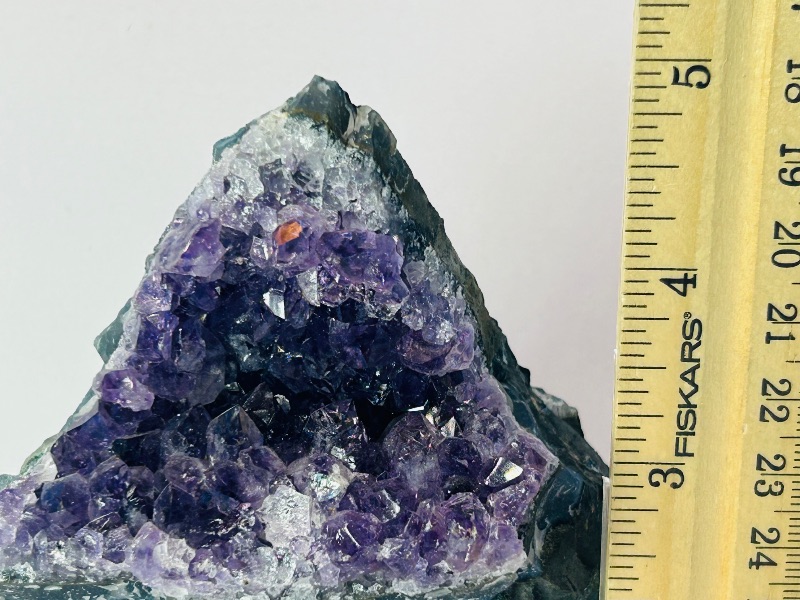Photo 1 of 195785…5.5” amethyst rock on display stand-height includes stand