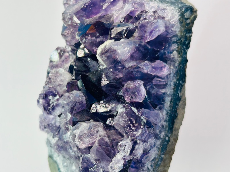 Photo 1 of 195786…6” amethyst rock on display stand-height includes stand