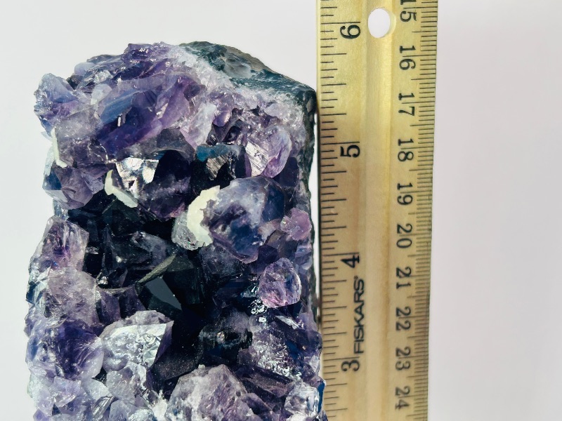 Photo 1 of 195786…6” amethyst rock on display stand-height includes stand