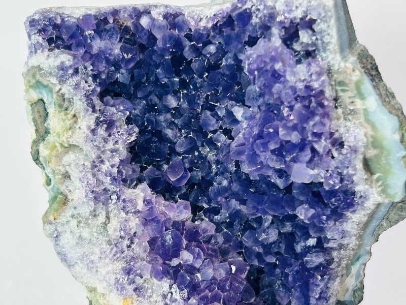 Photo 1 of 195787…4” amethyst rock on display stand-height includes stand