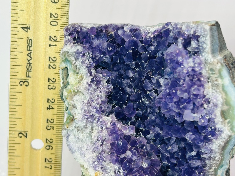 Photo 1 of 195787…4” amethyst rock on display stand-height includes stand