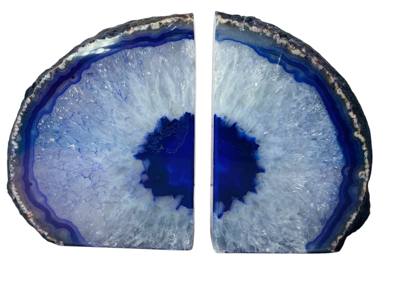 Photo 1 of 195789…4” tall agate base bookends