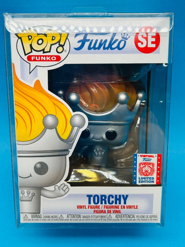 Photo 1 of 195795… Funko Pop Torchy fundays games vinyl figure 