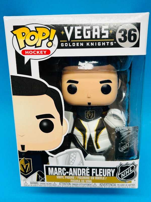 Photo 1 of 195797… Funko Pop Marc-Andre’ Fleury Vegas Golden Knights vinyl figure