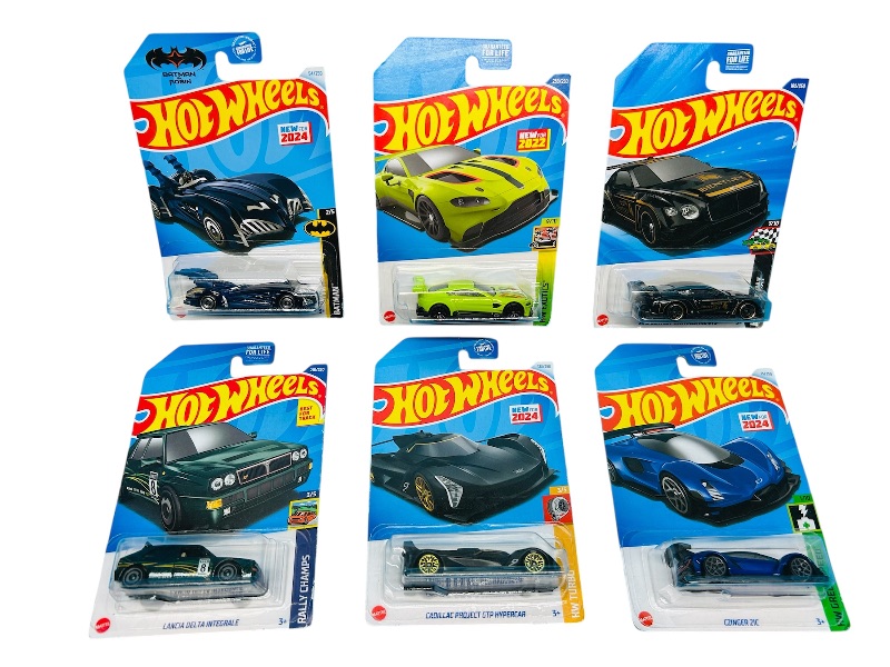 Photo 1 of 195808…6 Hot wheels die cast cars