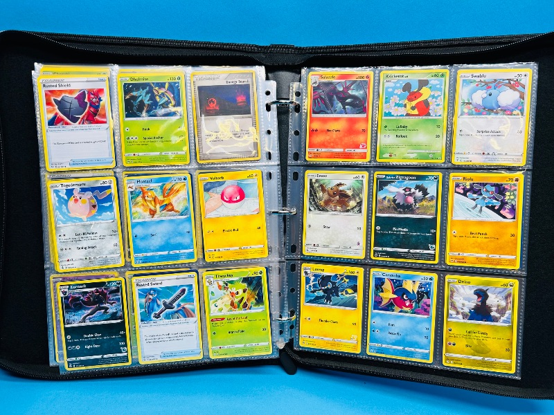 Photo 1 of 195827…final sale no return/refund/-270 mixed Pokémon cards in binder