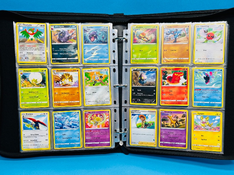Photo 1 of 195827…final sale no return/refund/-270 mixed Pokémon cards in binder