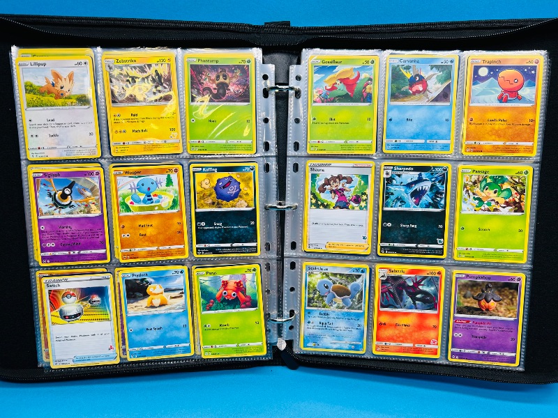 Photo 1 of 195827…final sale no return/refund/-270 mixed Pokémon cards in binder