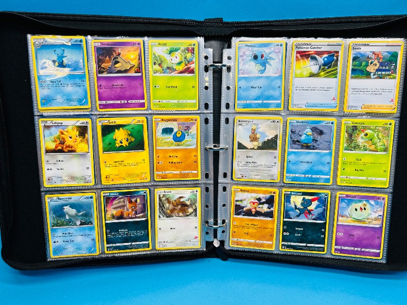 Photo 1 of 195827…final sale no return/refund/-270 mixed Pokémon cards in binder