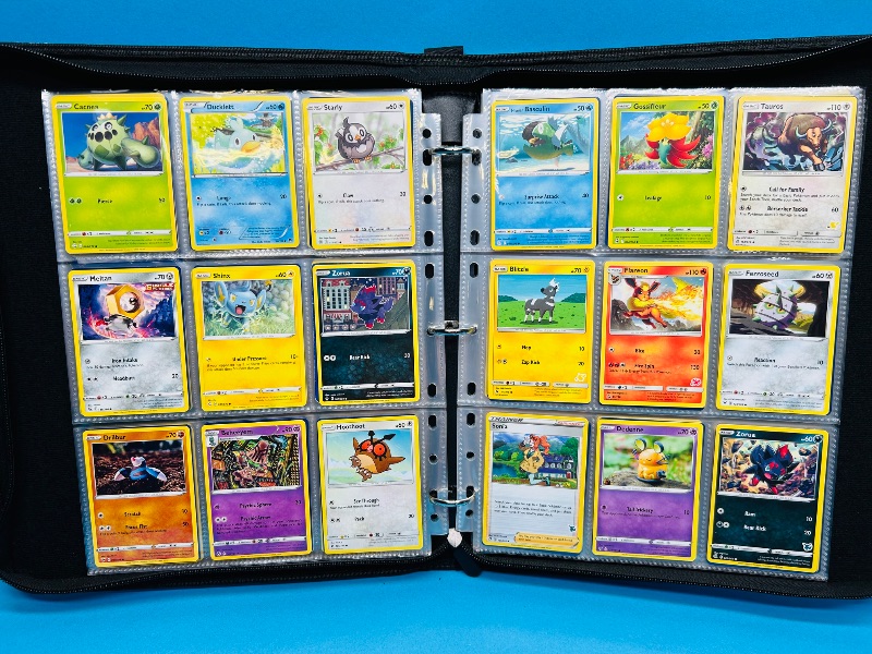 Photo 1 of 195827…final sale no return/refund/-270 mixed Pokémon cards in binder