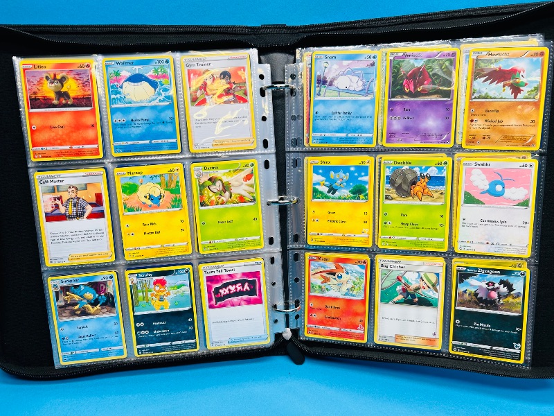Photo 1 of 195827…final sale no return/refund/-270 mixed Pokémon cards in binder