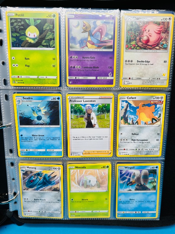 Photo 1 of 195827…final sale no return/refund/-270 mixed Pokémon cards in binder