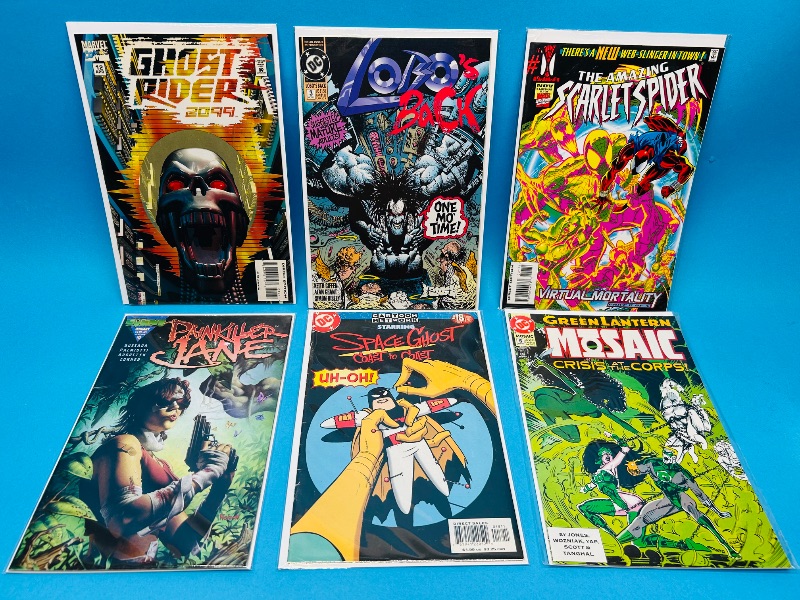 Photo 1 of 195832…6 comics in plastic sleeves 