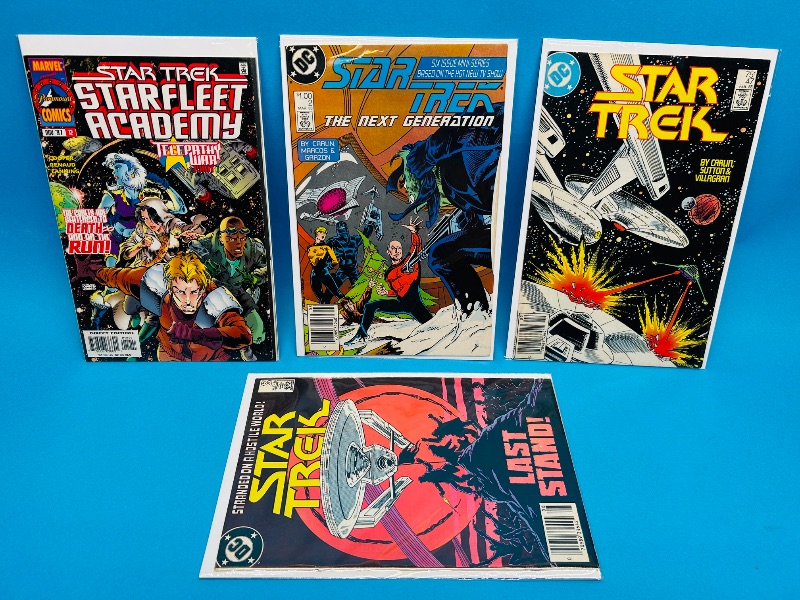 Photo 1 of 195837…4 Star Trek comics in plastic sleeves 