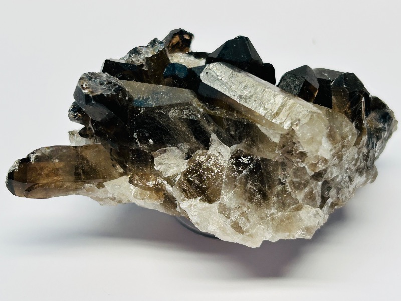 Photo 1 of 195864…5 x 3” smokey quartz rock with stand