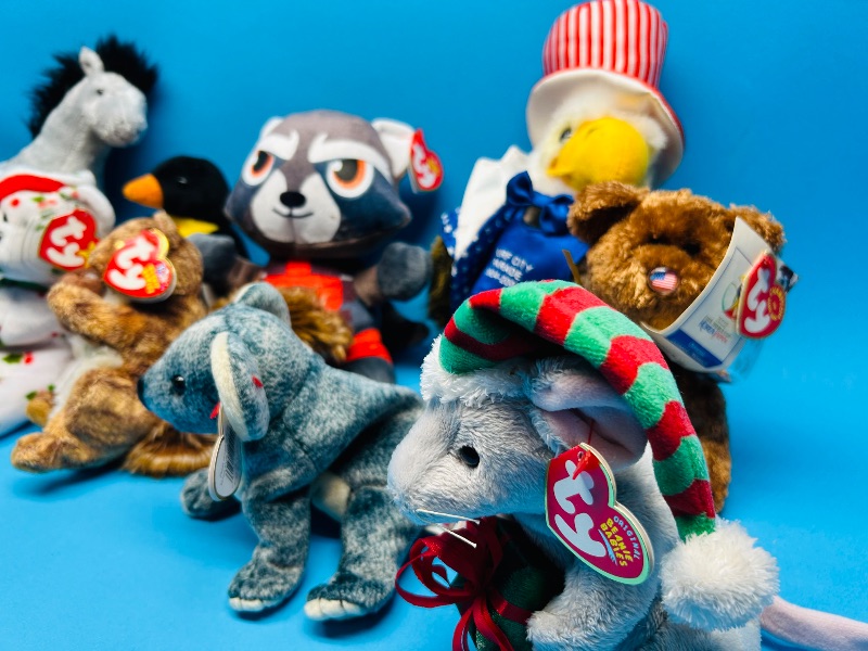 Photo 1 of 195879…TY plushies