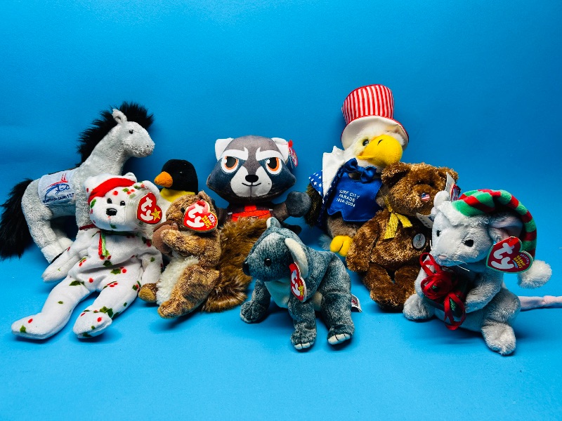 Photo 1 of 195879…TY plushies