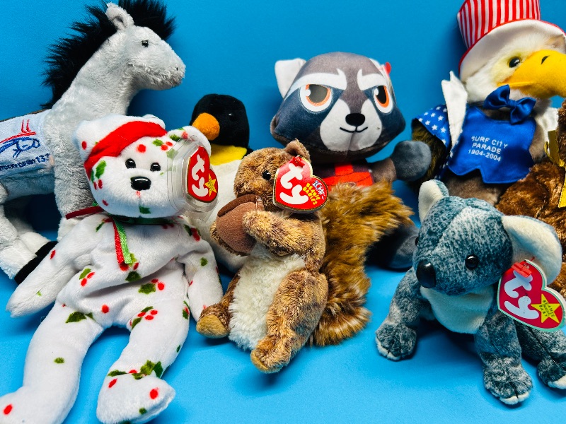 Photo 1 of 195879…TY plushies