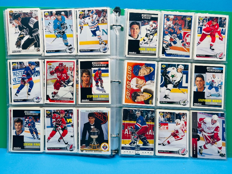 Photo 1 of 195880…final sale no return/refund-270 mixed hockey cards in binder