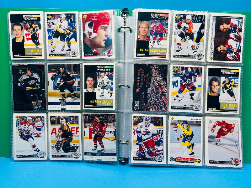 Photo 1 of 195880…final sale no return/refund-270 mixed hockey cards in binder