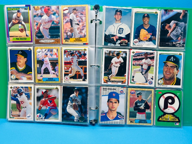 Photo 1 of 195881… final sale no return/refund-270 mixed baseball cards in binder