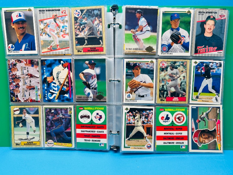 Photo 1 of 195881… final sale no return/refund-270 mixed baseball cards in binder