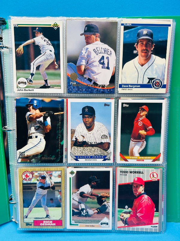 Photo 1 of 195881… final sale no return/refund-270 mixed baseball cards in binder