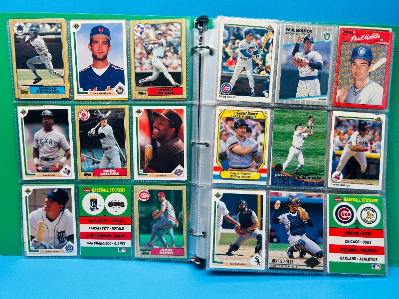 Photo 1 of 195881… final sale no return/refund-270 mixed baseball cards in binder