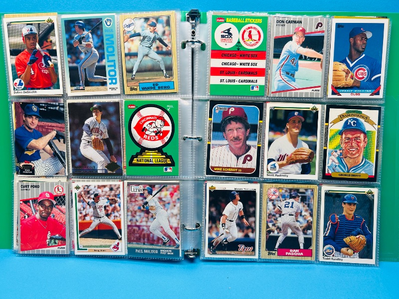 Photo 1 of 195881… final sale no return/refund-270 mixed baseball cards in binder