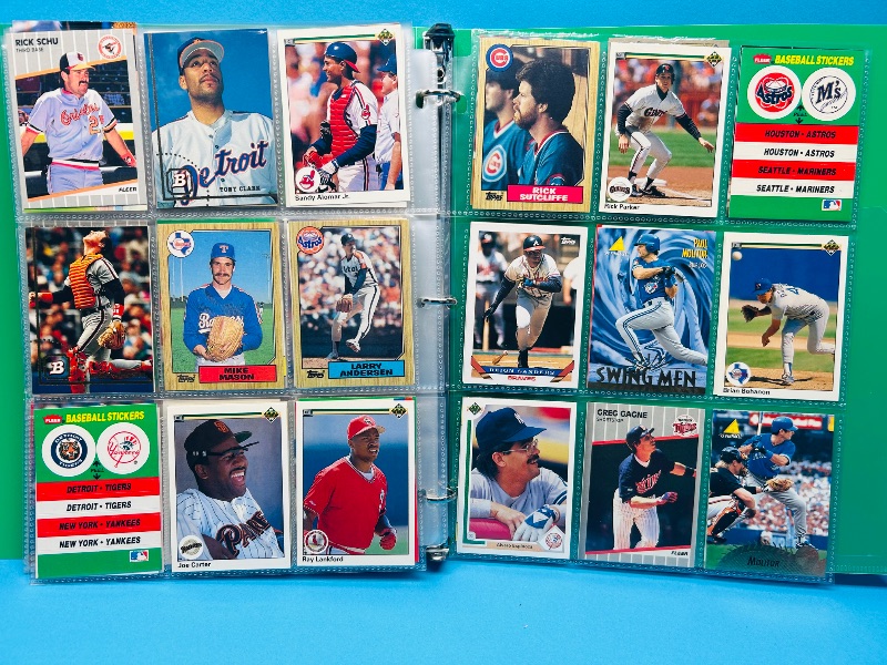 Photo 1 of 195881… final sale no return/refund-270 mixed baseball cards in binder