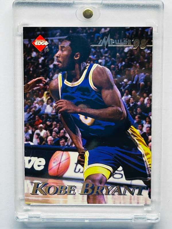Photo 1 of 195953…Kobe Bryant MPulse  card 9  checklist in  hard plastic case