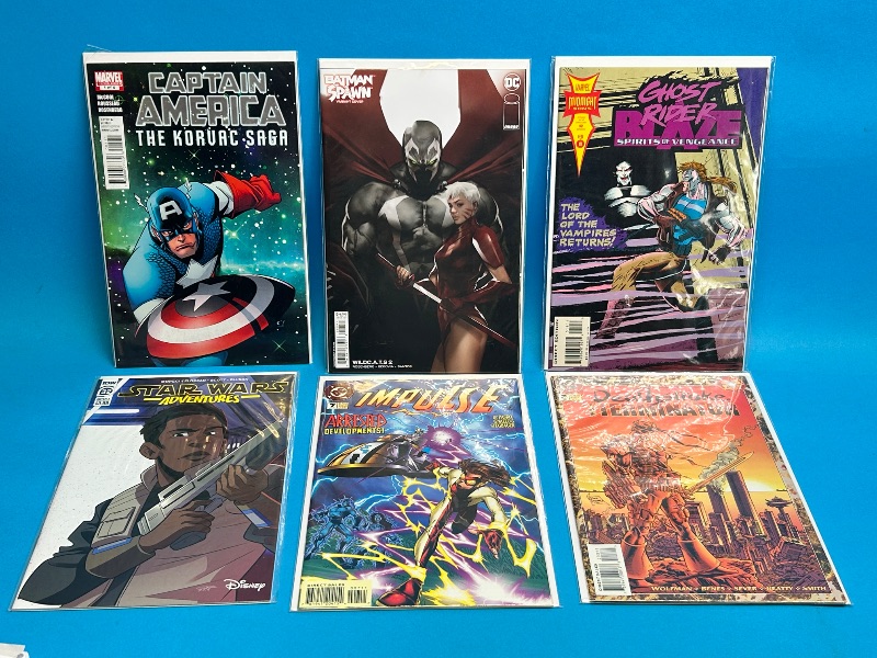 Photo 1 of 195977…6  comics in plastic sleeves 