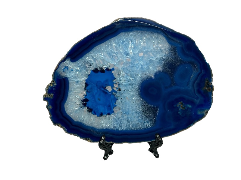 Photo 1 of 195994… 5.5” agate slice with stand in gift box