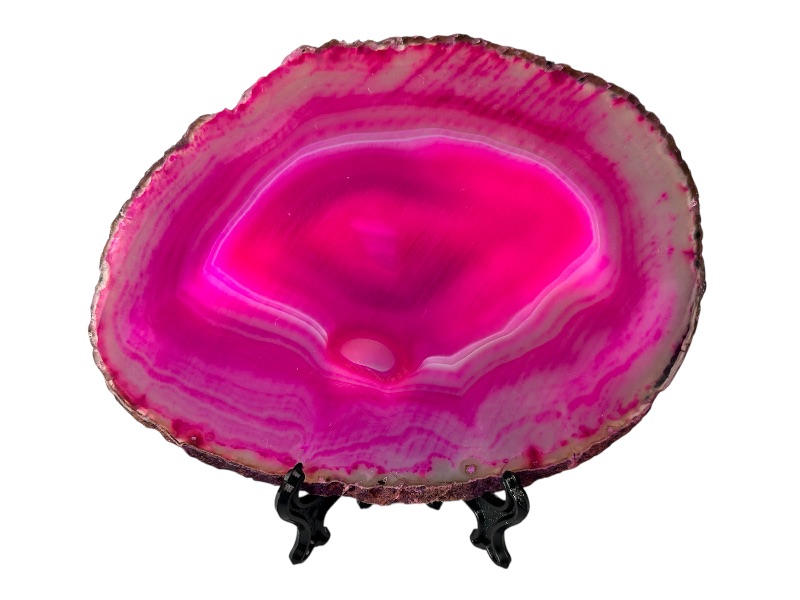 Photo 1 of 195995… 5.5” agate slice with stand in gift box