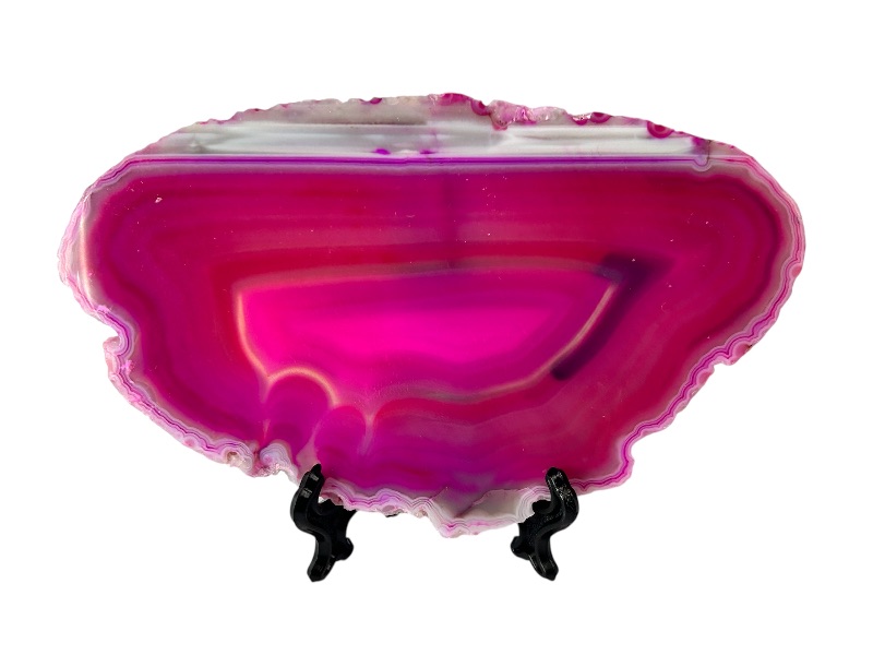 Photo 1 of 195997… 5.5” agate slice with stand in gift box