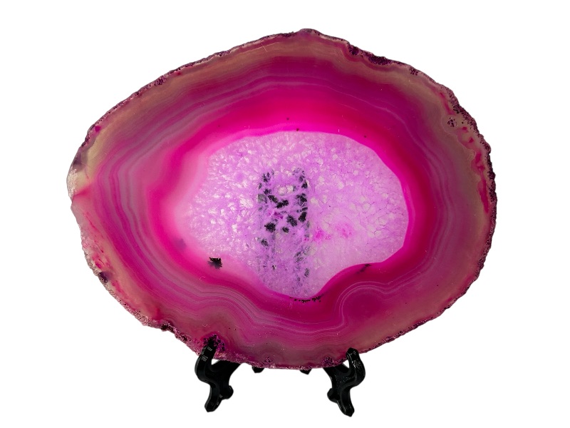 Photo 1 of 196003… 5.5” agate slice with stand in gift box